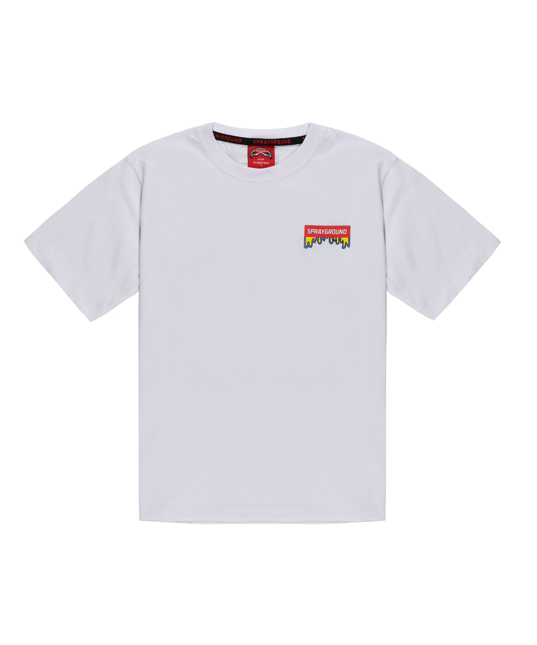 Sprayground Kids T-shirt Bianca con Stampa per Bambini