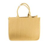 4Giveness Borsa a Mano in Paglia per Bambine