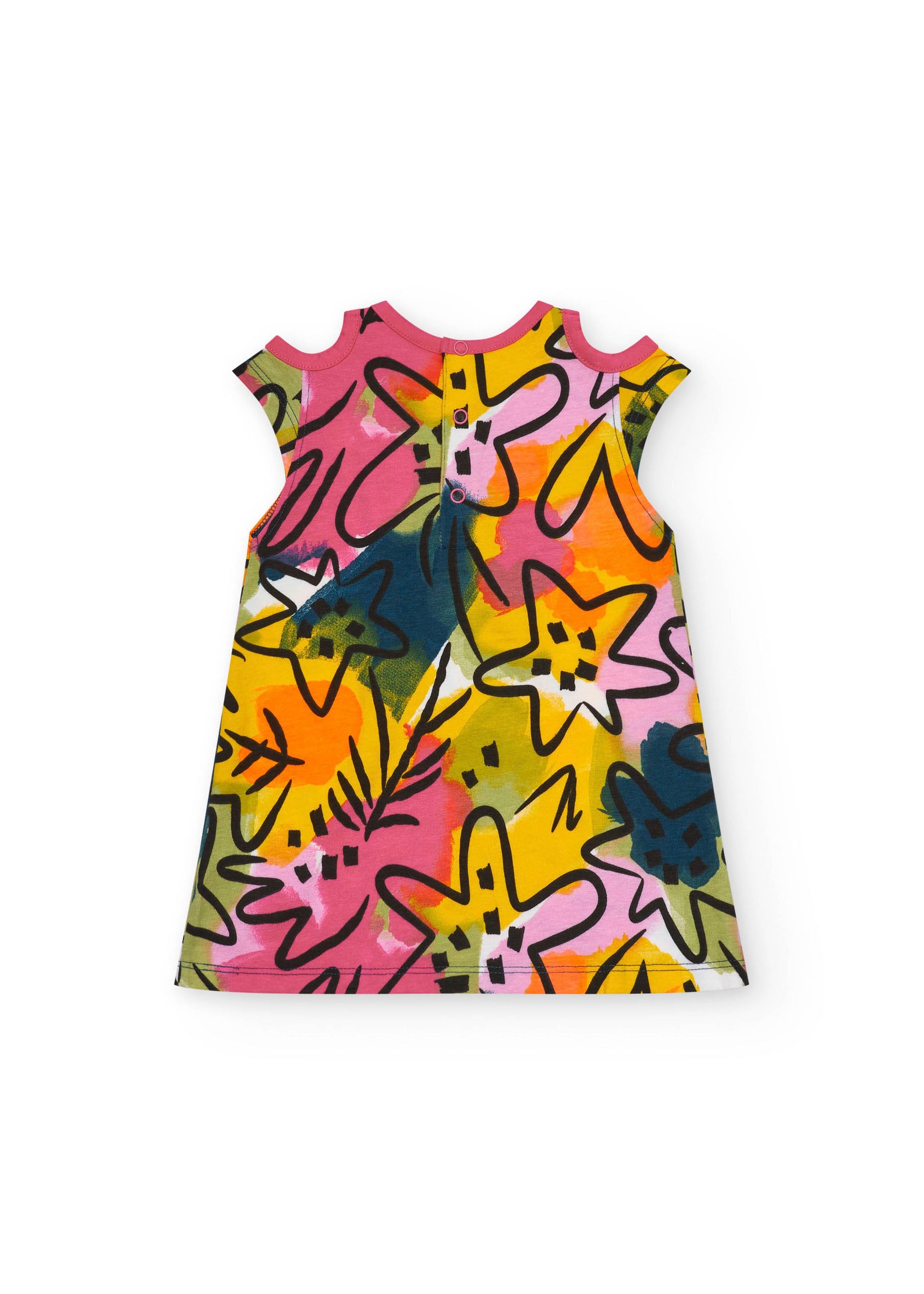 Tuc Tuc Abito Multicolor per Neonate