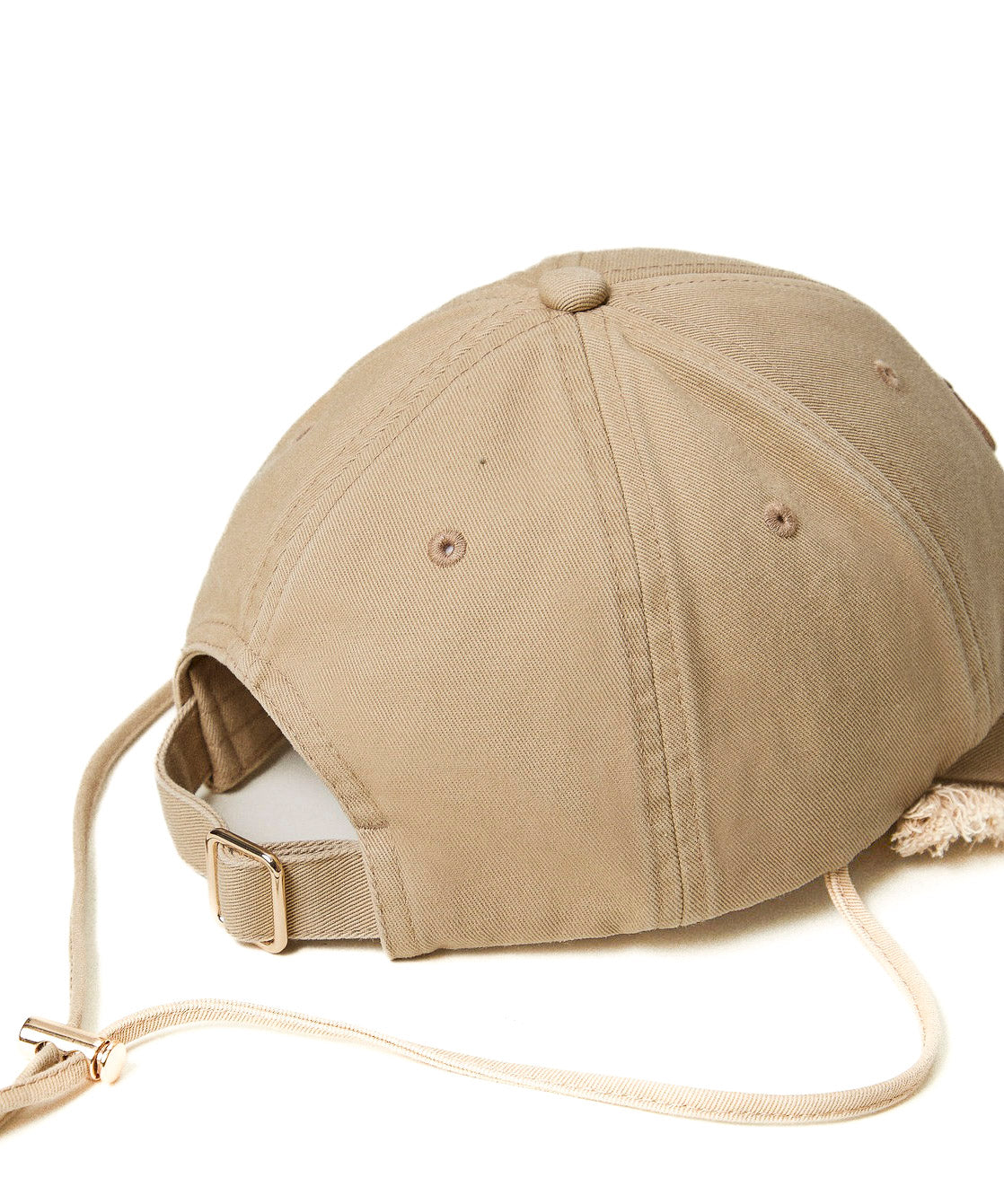 Twinset Kids Cappello Canapa Sfrangiato per Bambine