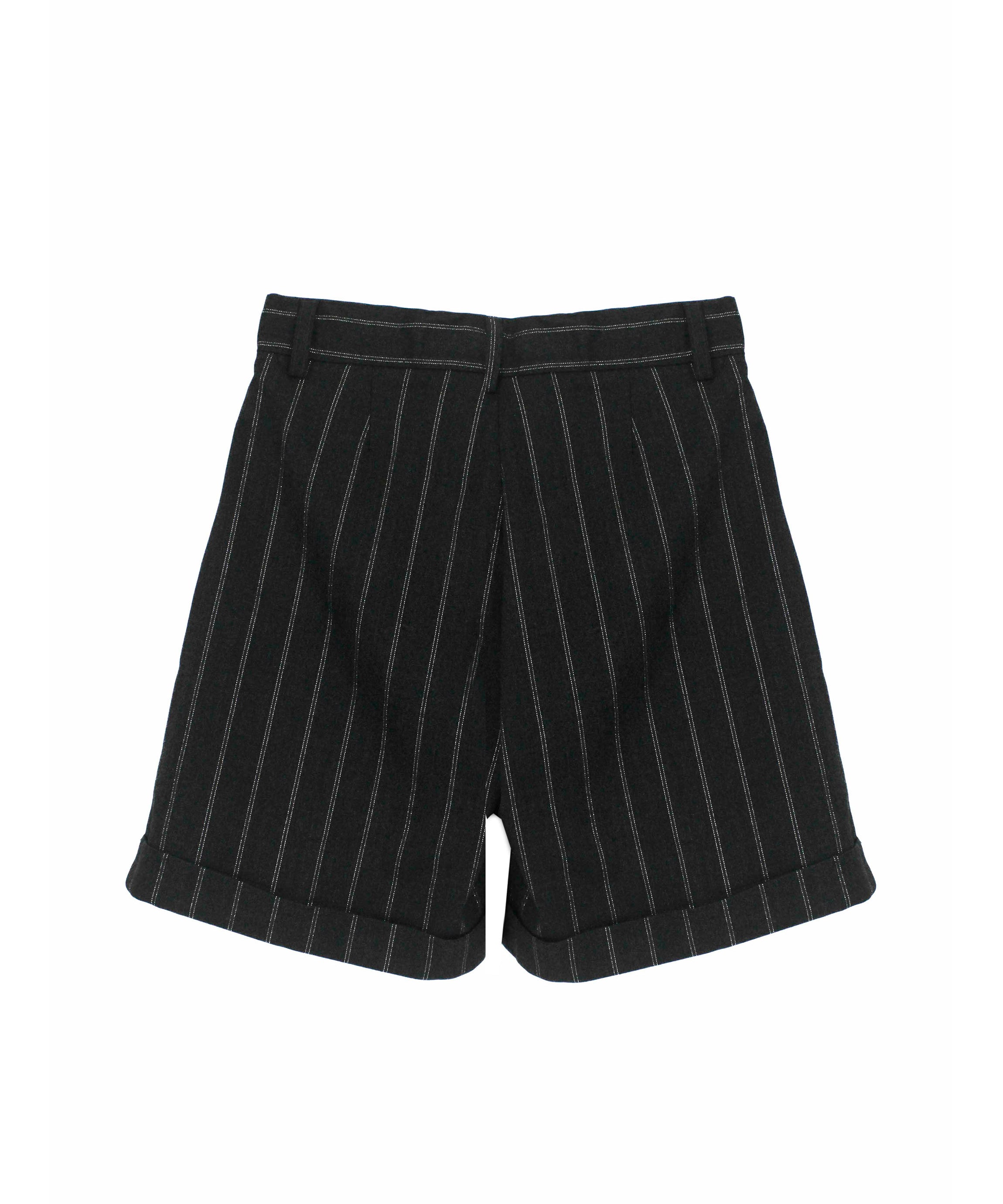 Vicolo Kids Shorts Grigi Gessati per Bambine (retro)