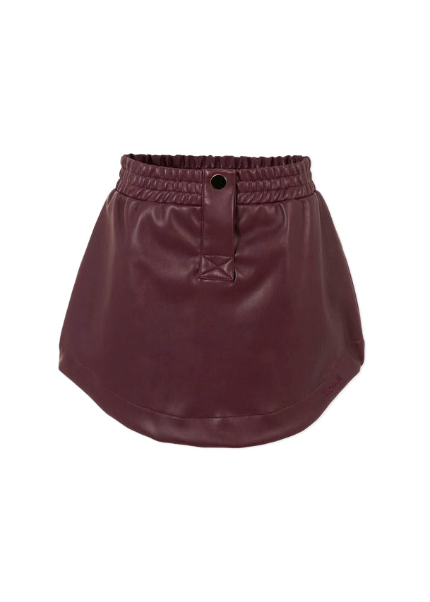 MSGM Kids Gonna Mini Borgogna per Bambine
