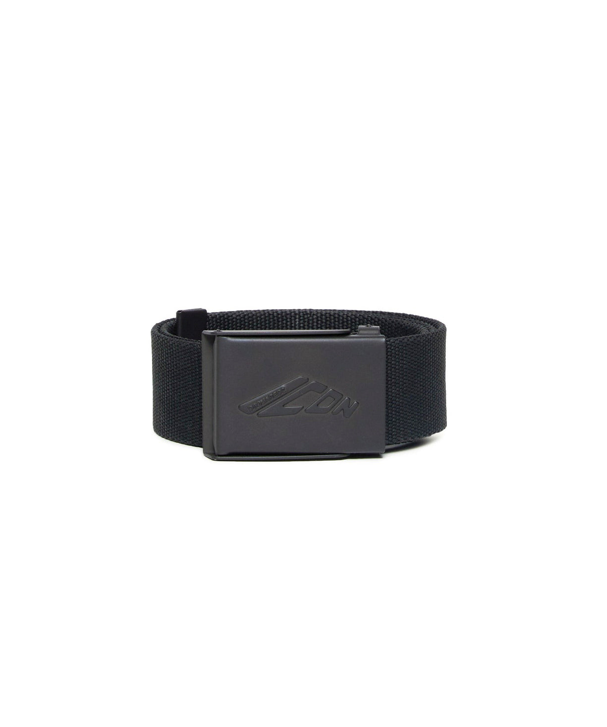 Dsquared2 Kids Cintura Nera ICON in Nastro per Bambini
