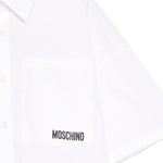 Moschino Kids Camicia Bianca con Stampa Toy per Bambini (dettaglio)