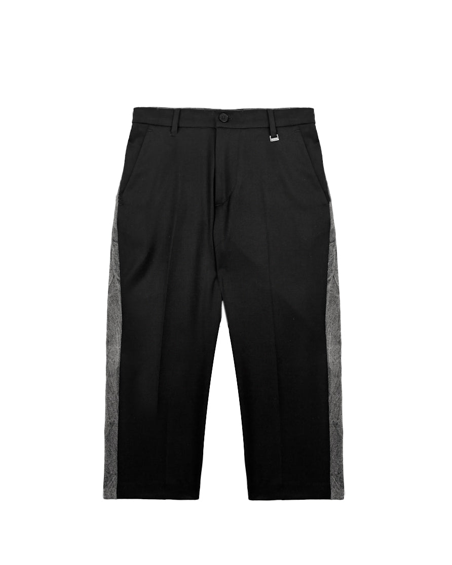 I'M Brian Kids Jeans Denim Nero con Motivo Multicolor per Bambini