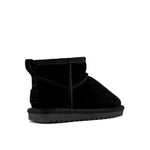 Colors of California Stivale Basso Nero Scamosciato per Bambine