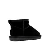 Colors of California Stivale Basso Nero Scamosciato per Bambine