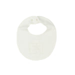 Elisabetta Franchi La Mia Bambina Kit Tutina + Bavetta e Cappello Avorio per Neonate