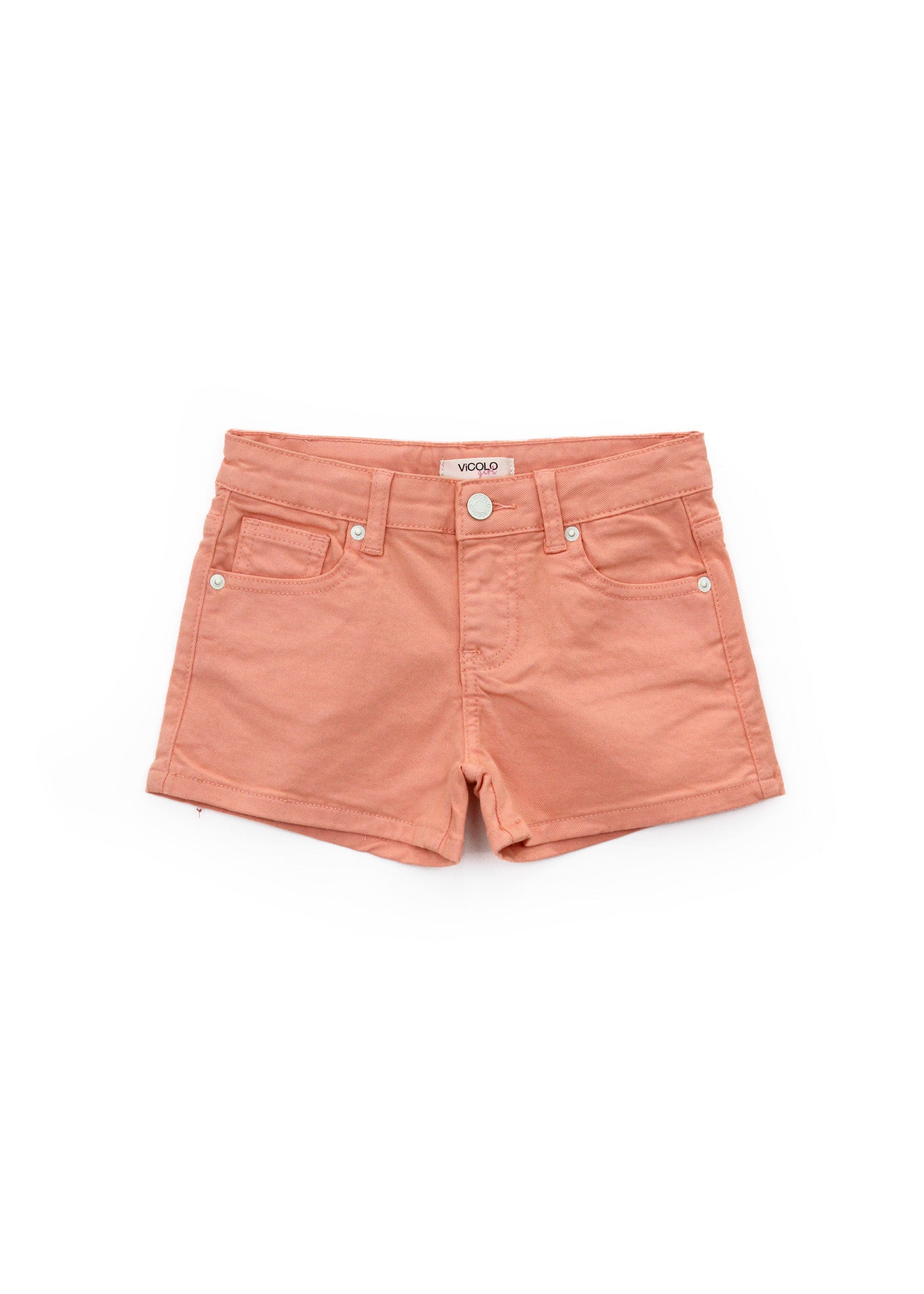 Vicolo Short Pesca per Bambine