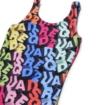 Dsquared2 Kids Costume Multicolor All-Over per Bambine