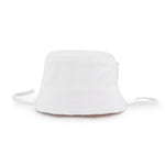 Boss Kids Cappello Reversibile Beige/Bianco per Neonati