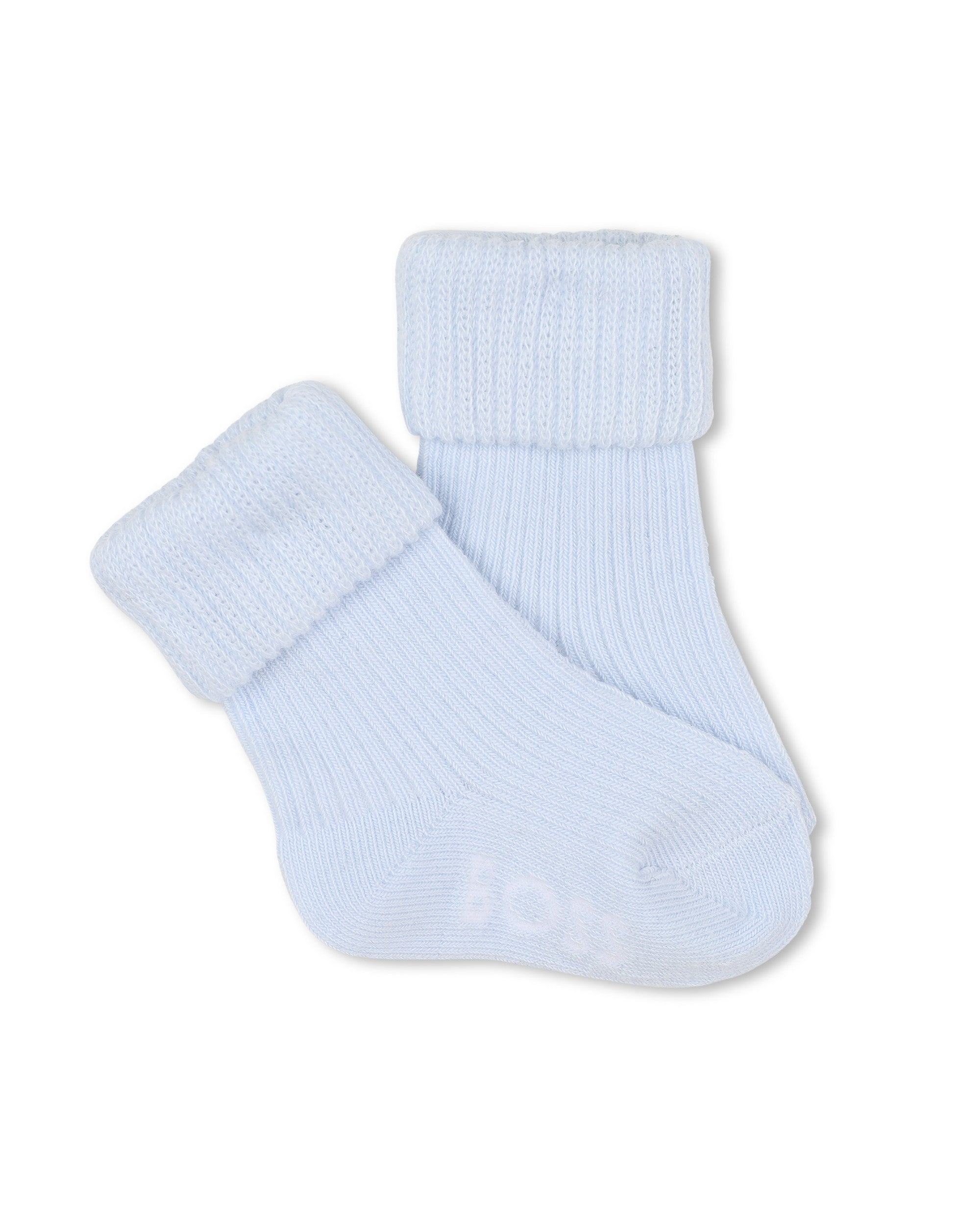 Boss Kids Set Calzini Nero/Celeste/Bianco per Neonati