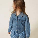 Twinset Kids Giubbino in Denim per Bambine e Neonate