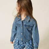 Twinset Kids Giubbino in Denim per Bambine e Neonate