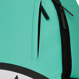 Sprayground Kids Zaino Verde Acqua Shark Central con Stampa Squalo e Logo per Bambini e Bambine