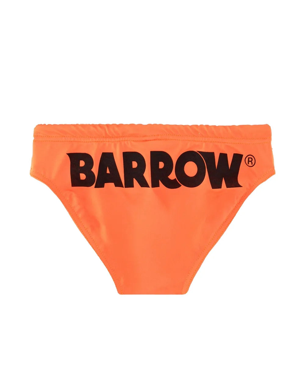 Barrow Kids Costume Slip Arancione Fluo con Logo per Bambini