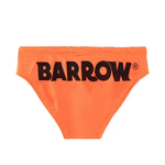 Barrow Kids Costume Slip Arancione Fluo con Logo per Bambini