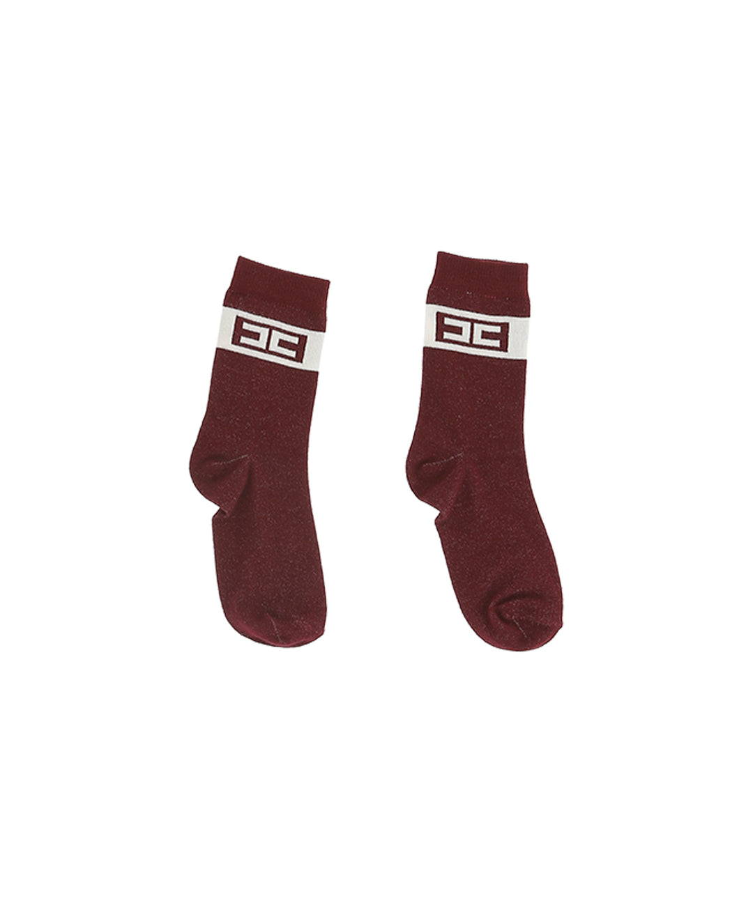 Elisabetta Franchi La Mia Bambina Calzini Cherry con Logo per Bambine