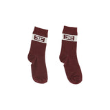Elisabetta Franchi La Mia Bambina Calzini Cherry con Logo per Bambine