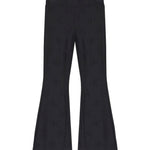 Calvin Klein Kids Leggings Neri Svasati per Bambine