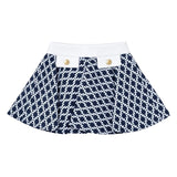Elisabetta Franchi La Mia Bambina Gonna Nero All-Over Milk per Neonate