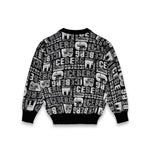 Iceberg Kids Felpa Girocollo con Motivo Multilogo per Bambini