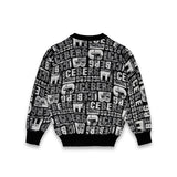 Iceberg Kids Felpa Girocollo con Motivo Multilogo per Bambini