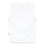 Barrow Kids Canotta Bianca con Stampa Logo per Bambini