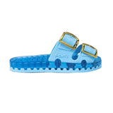 Sensi Kids Flamingo Light Blue Double Band Sandal for Girls