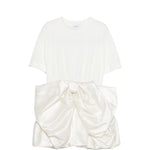 Pinko Kids Abito Panna con Maxi Fiocco per Bambine