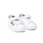 Boss Kids Sneakers Bianche con Strappi con Logo per Neonati