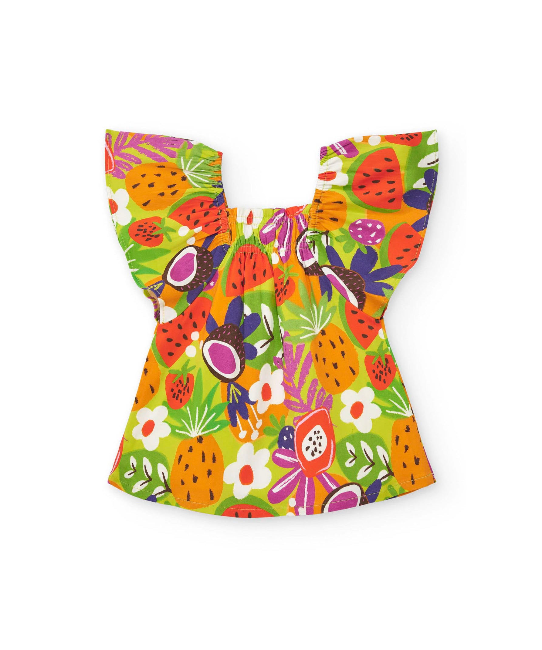 Tuc Tuc Abito Multicolor Fruit per Neonate