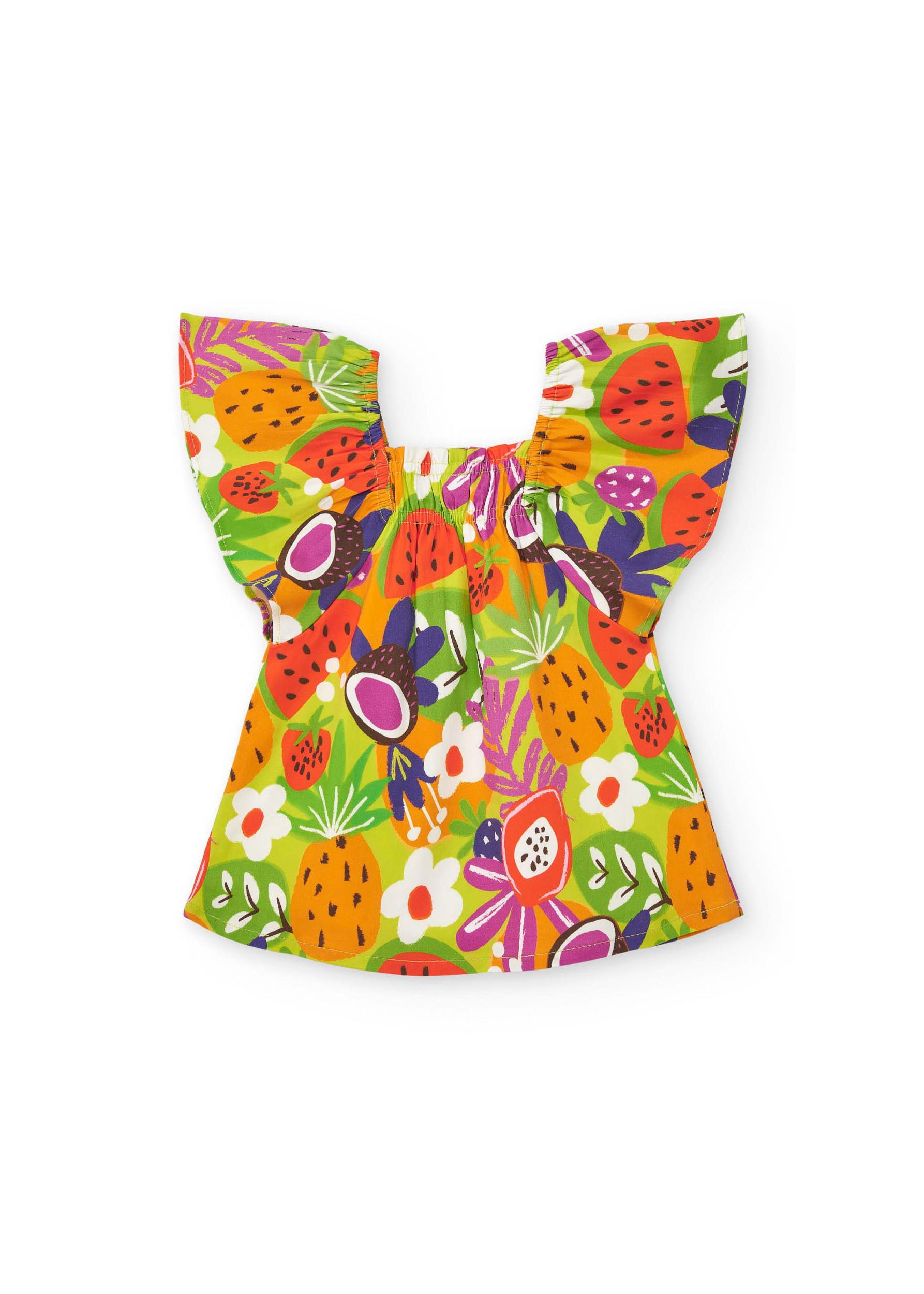 Tuc Tuc Abito Multicolor Fruit per Neonate