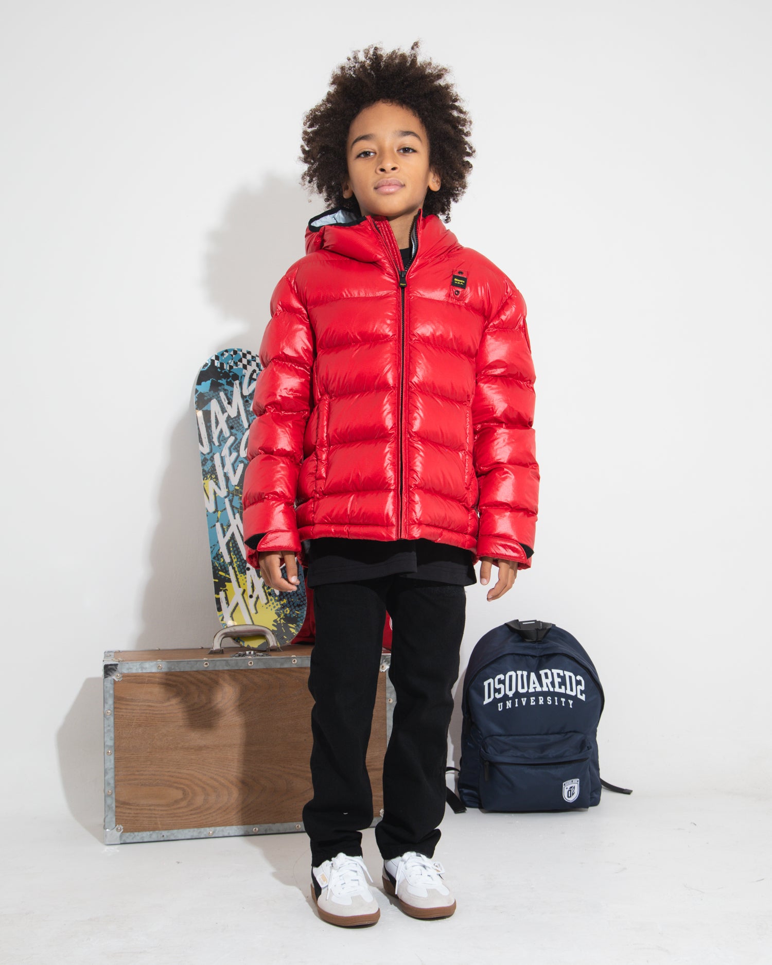 Blauer Kids Giubbino Rosso Ansel per Bambini