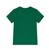 Moschino Kids T-shirt Rossa con Stampa Teddy (retro)