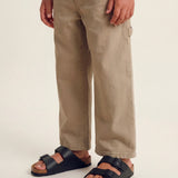 I'M Brian Kids Pantalone in Denim Beige per Bambini