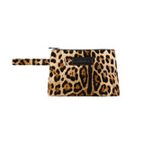 4giveness Kids Mini Pochette Fantasia Leopardato con Logo per Bambine