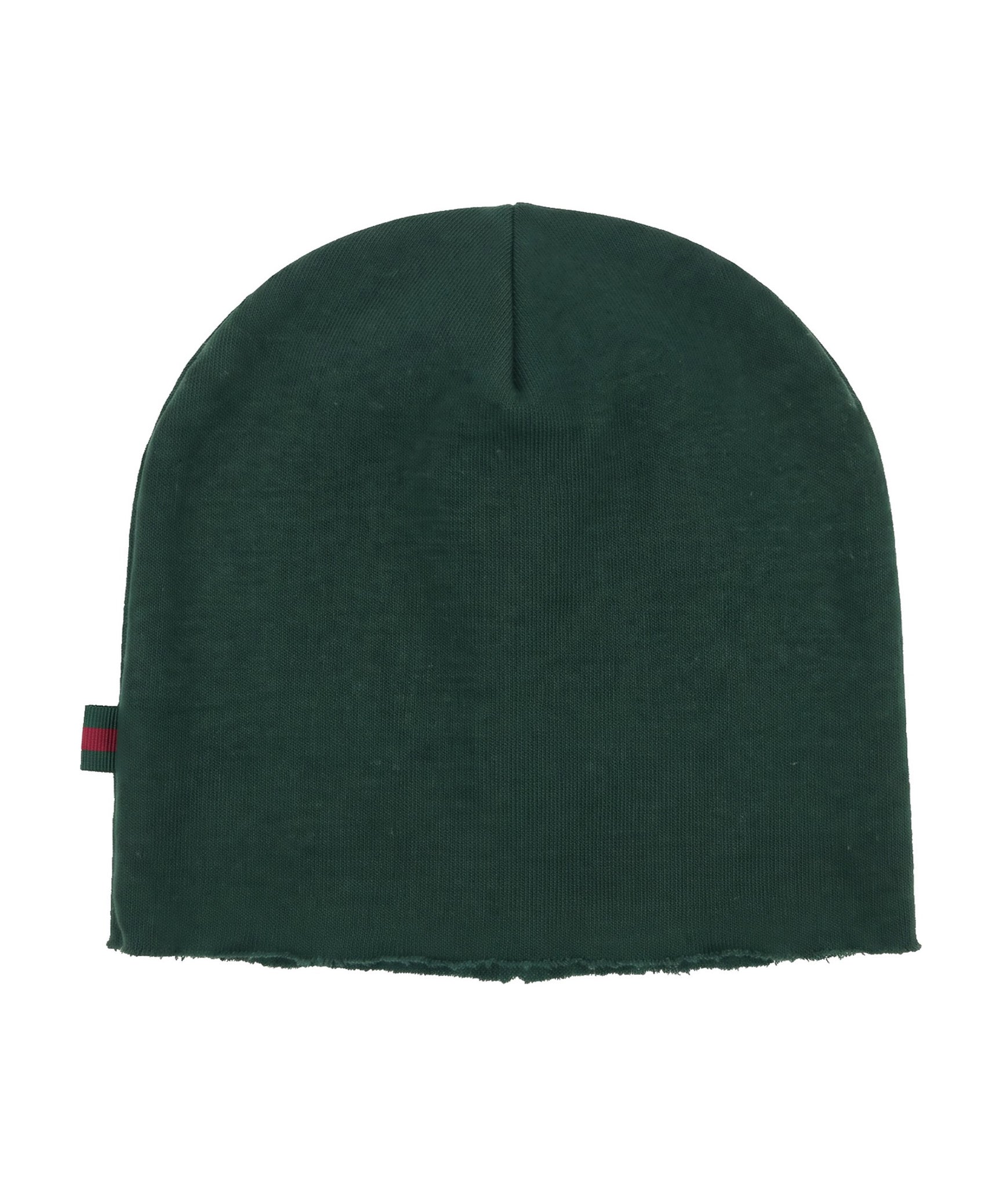 Gabriella Gucci Kids Cappello Verde con Logo Ricamato per Neonati