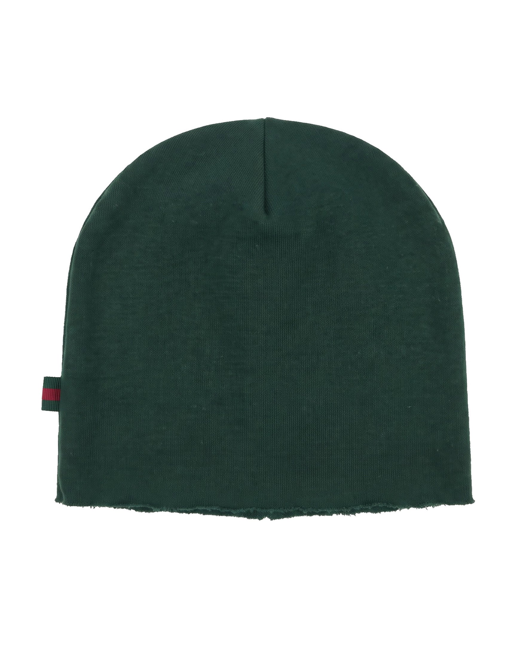 Gabriella Gucci Kids Cappello Verde con Logo Ricamato per Neonati