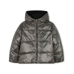 Michael Kors Kids Giubbino Imbottino con Cappuccio per Bambine