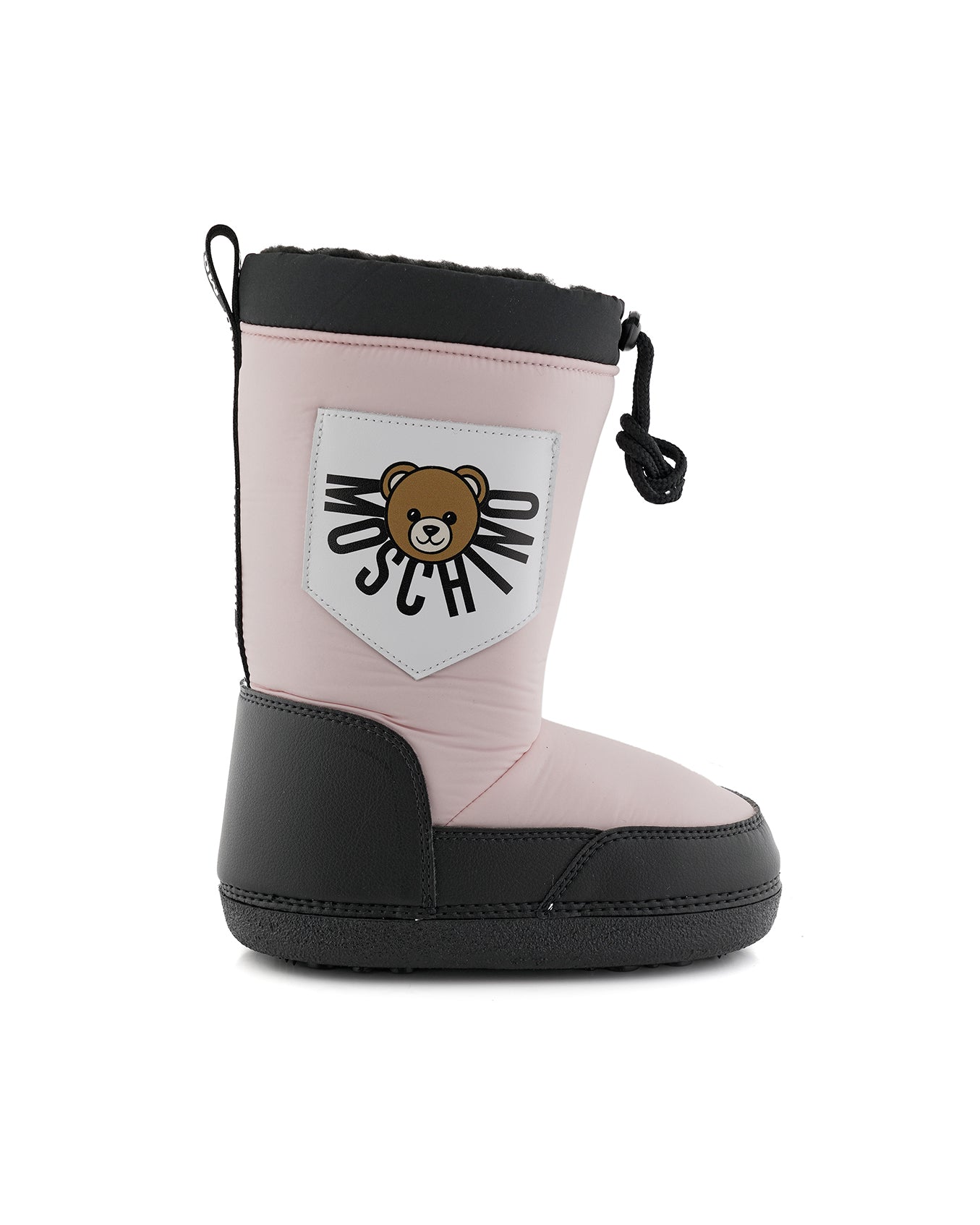 Moschino Kids Stivale Invernale Rosa per Bambine