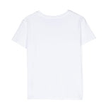 Pinko Kids T-shirt Bianca con Decorazione Cristalli
