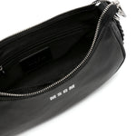 Msgm Kids Borsa a Spalla Nera con Catena (dettaglio)