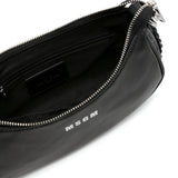 Msgm Kids Borsa a Spalla Nera con Catena (dettaglio)