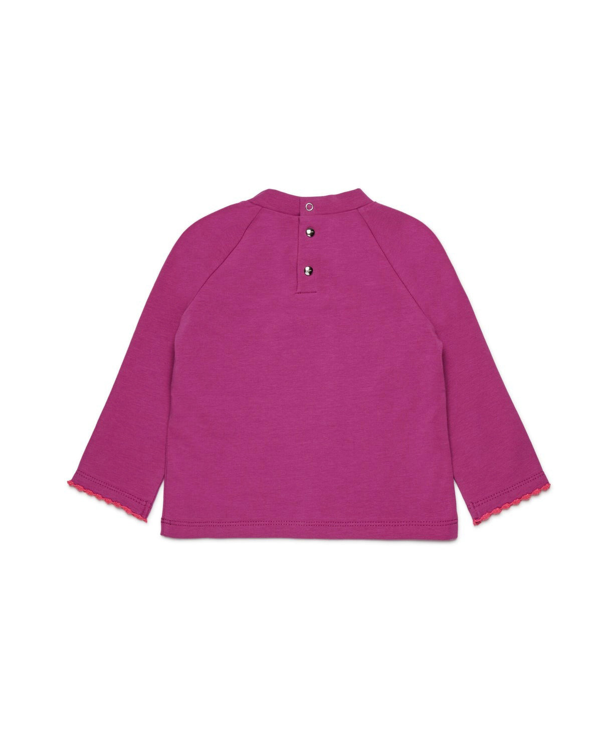Diesel Kids T-shirt  Viola con Oval D per Noenate retro
