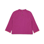 Diesel Kids T-shirt  Viola con Oval D per Noenate retro