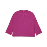 Diesel Kids T-shirt  Viola con Oval D per Noenate retro
