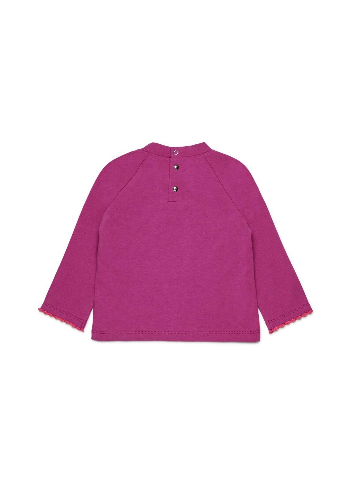 Diesel Kids T-shirt  Viola con Oval D per Noenate retro