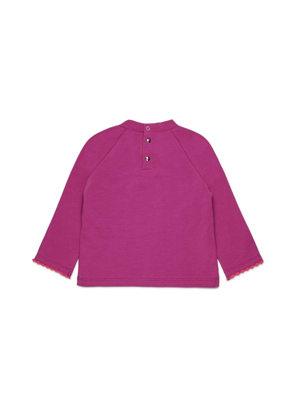 Diesel Kids T-shirt  Viola con Oval D per Noenate retro