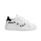 Dsquared2 Kids Sneaker Bianco con Logo Unisex
